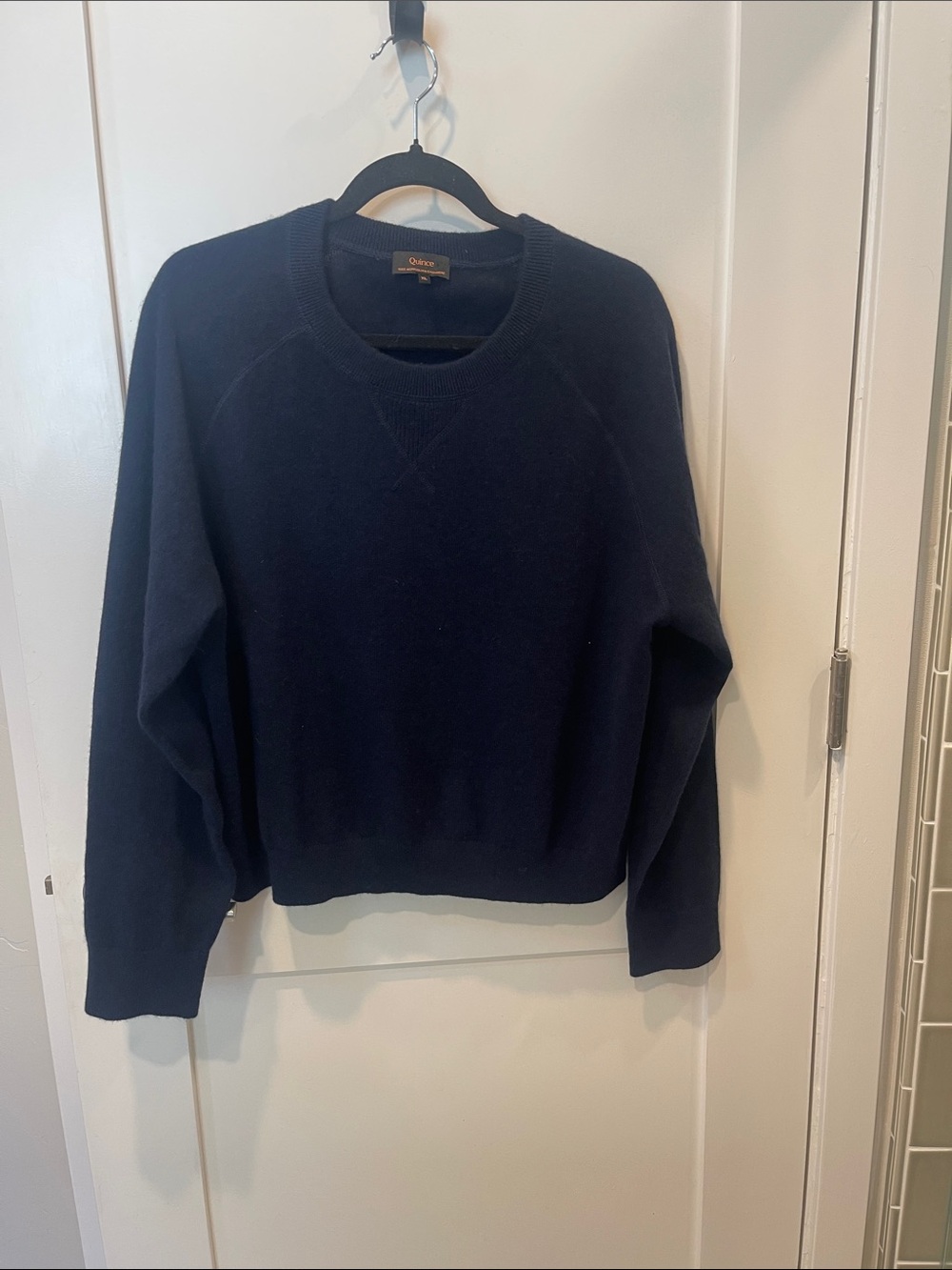 Navy Crewneck Sweater -